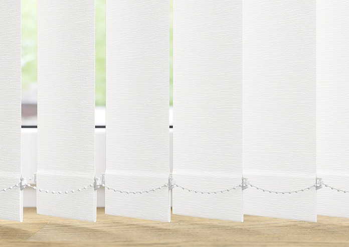 Toulouse (Blackout), Textured Grey - Vertical Blind - Image 4
